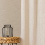 Natúr sablé függöny