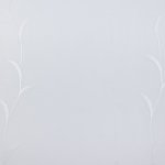 Fehér leveles sablé függöny