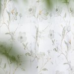 Szürke virágos fényáteresztő