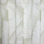 Zöld leveles függöny