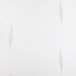 Törtfehér alapú bézs levélmintás függöny