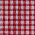 Piros apró kockás abrosz