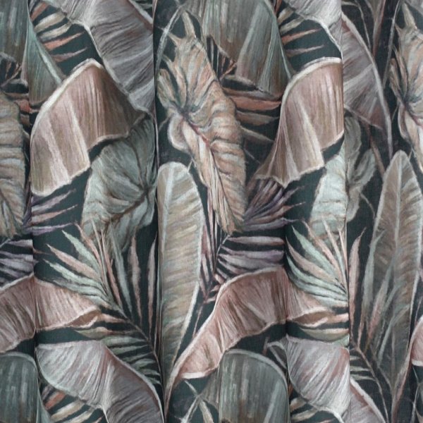 Színes nagyleveles függöny2.