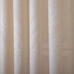 Bézs csillogó klasszikus mintájú függöny