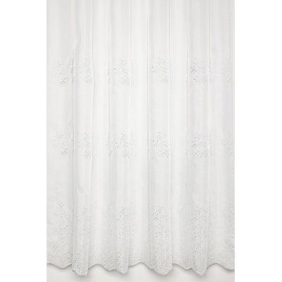 Ecrü ágacska mintás függöny