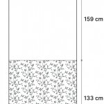 Hímzett leveles függöny1.