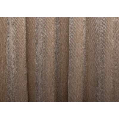 Modern bársonyos barna dekor