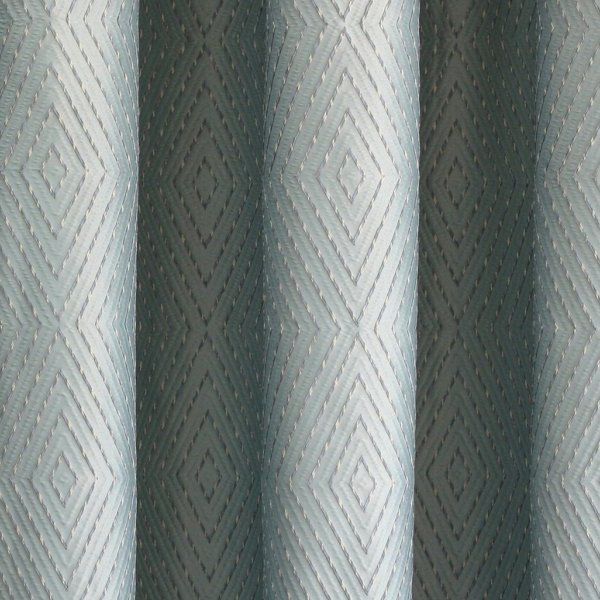 Kék rombuszmintás dekor