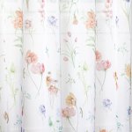 Mezei virágos voálfüggöny