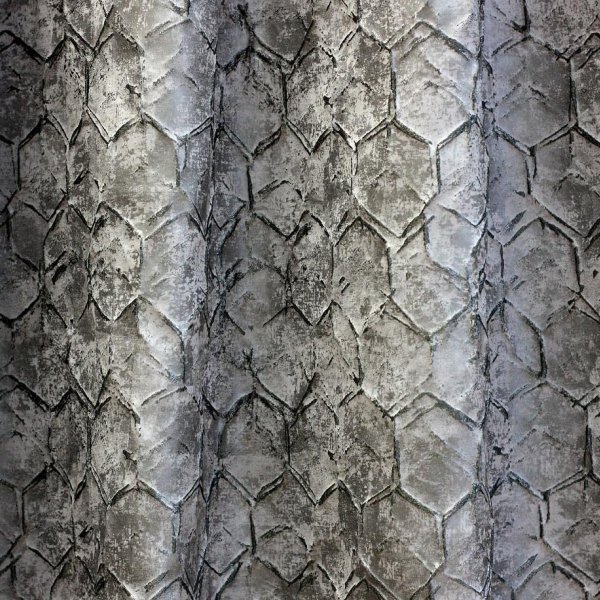 Mályva 3D mintás dekor