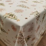 Fenyős vízlepergető karácsonyi abrosz